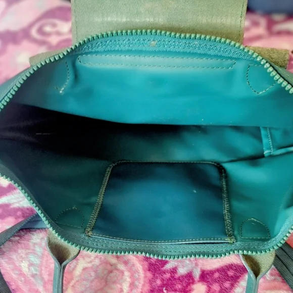 Longchamp Forest Green Tote Bag - Picture 6 of 10